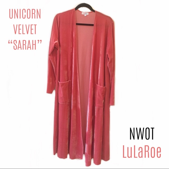 LuLaRoe Sweaters - Velvet Pink Cardigan • LuLaRoe Sarah